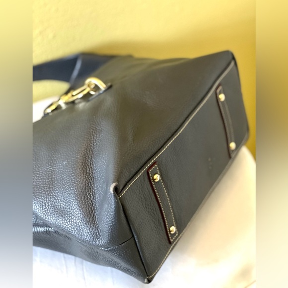 DOONEY & BOURKE💥LIMITED EDITION💥Florentine Logo Lock Leather Shoulder Bag - Picture 8 of 14